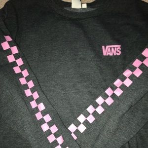 Vans checkered sweatshirt